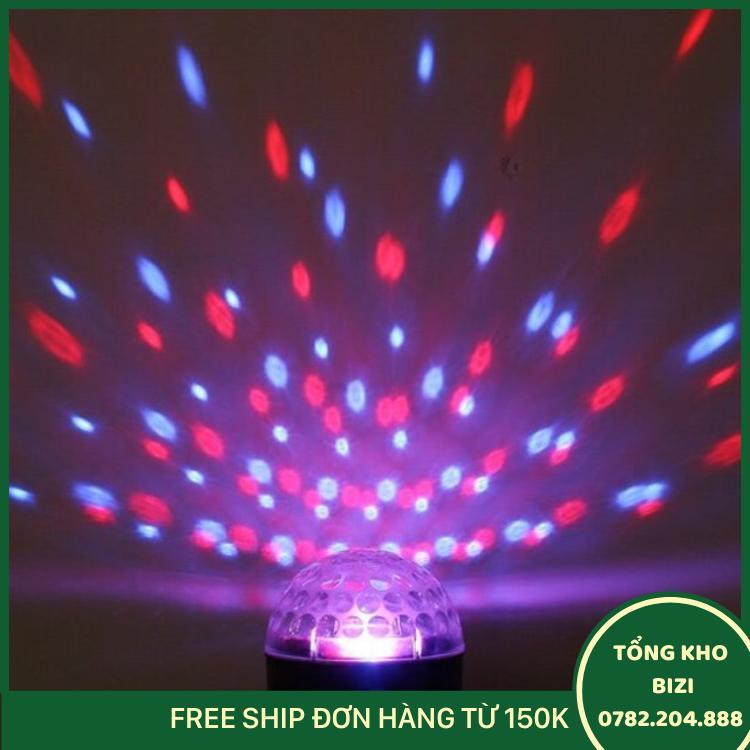 Đèn Cầu Xoay Usb Cảm Ứng Theo Nhạc - Free Ship Toàn Quốc