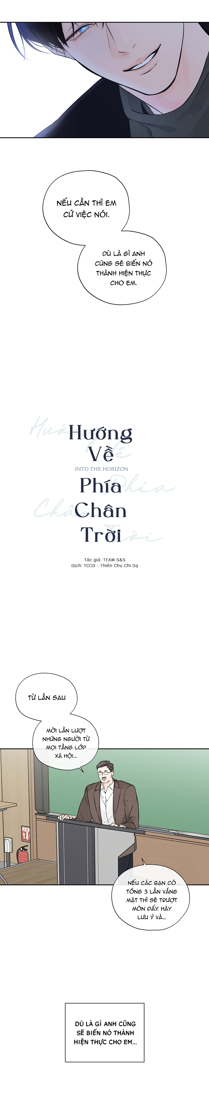 hướng về phía chân trời (into the horizon) chapter 8 8