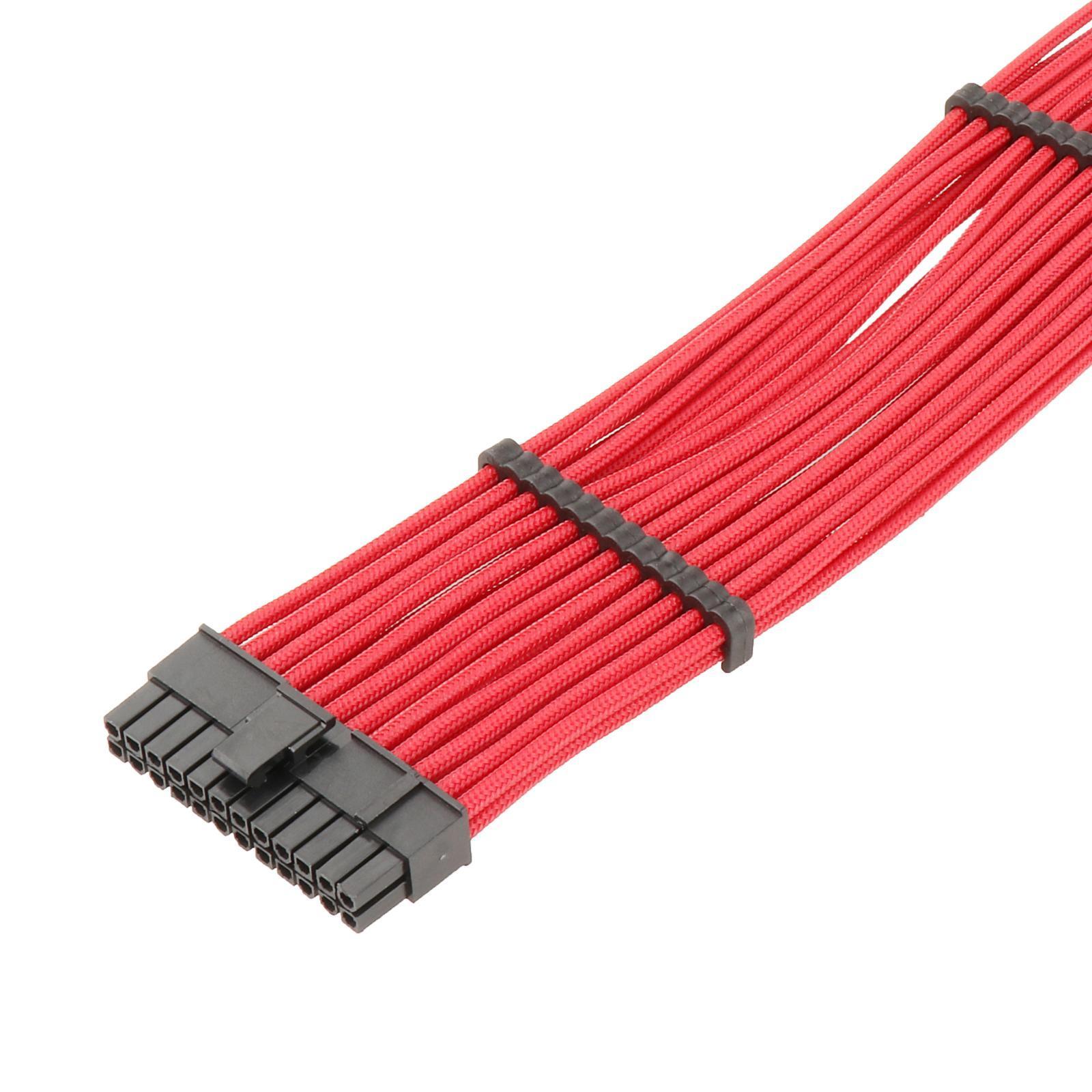 30cm 24Pin PSU Extension Cable Female to Male for Modular Power Supply