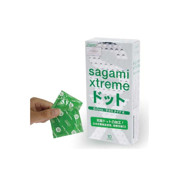 Combo 2 hộp bao cao su Sagami Xtreme White 10 pcs