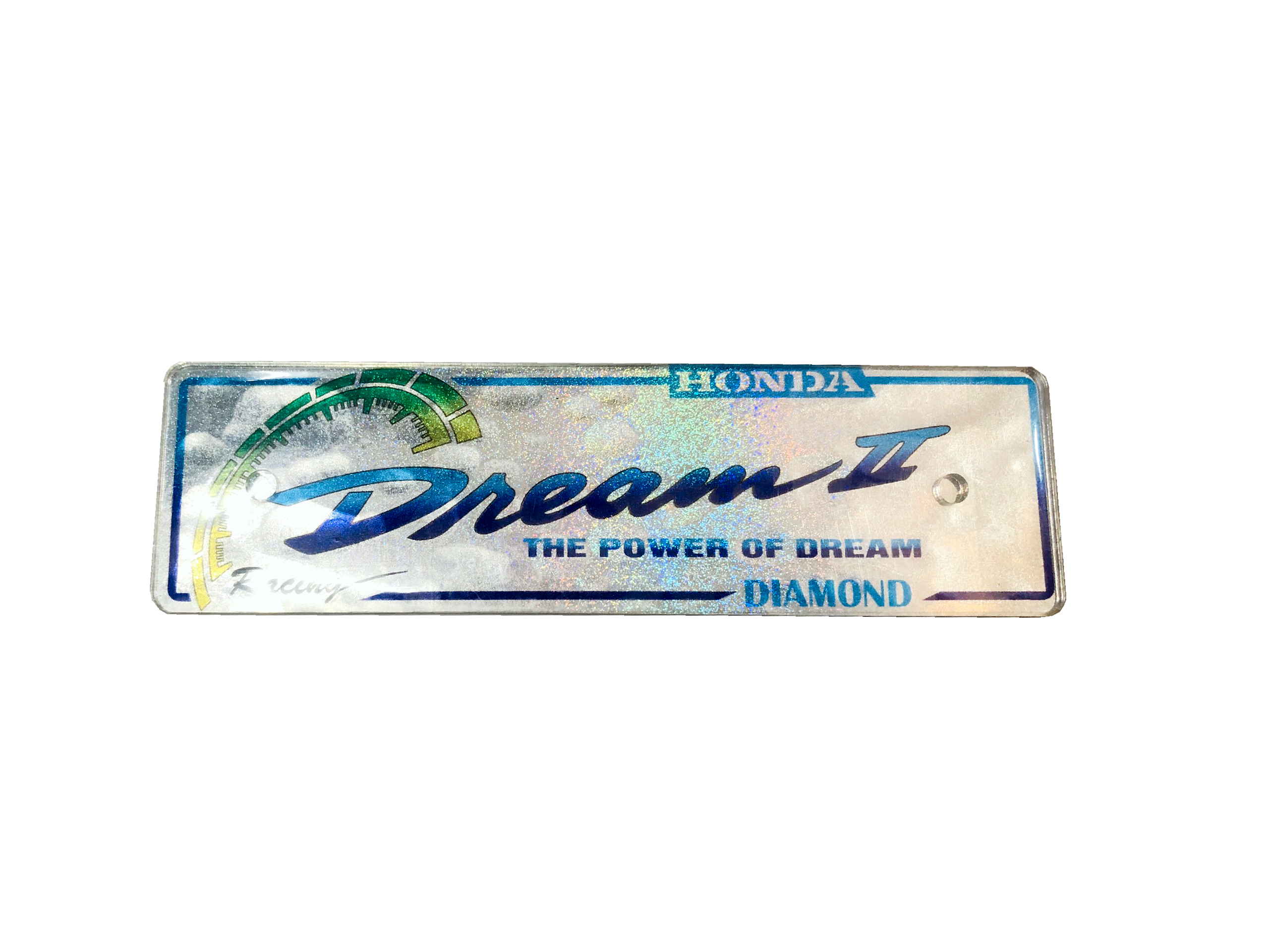 Bảng mica trang trí cho xe Dream