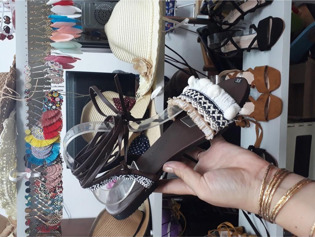 Dép Sandal Thổ Cẩm Chiến Binh