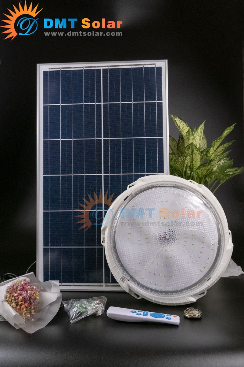 Đèn ốp trần công suất 300W năng lượng mặt trời DMT-OT300G