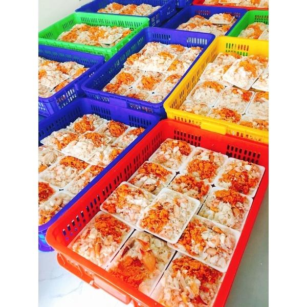 Combo thịt cua bóc sẵn loại ngon nấu súp cua 250g