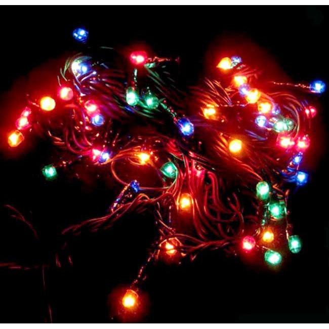 Đèn dây trang trí noel tết nháy 7 màu