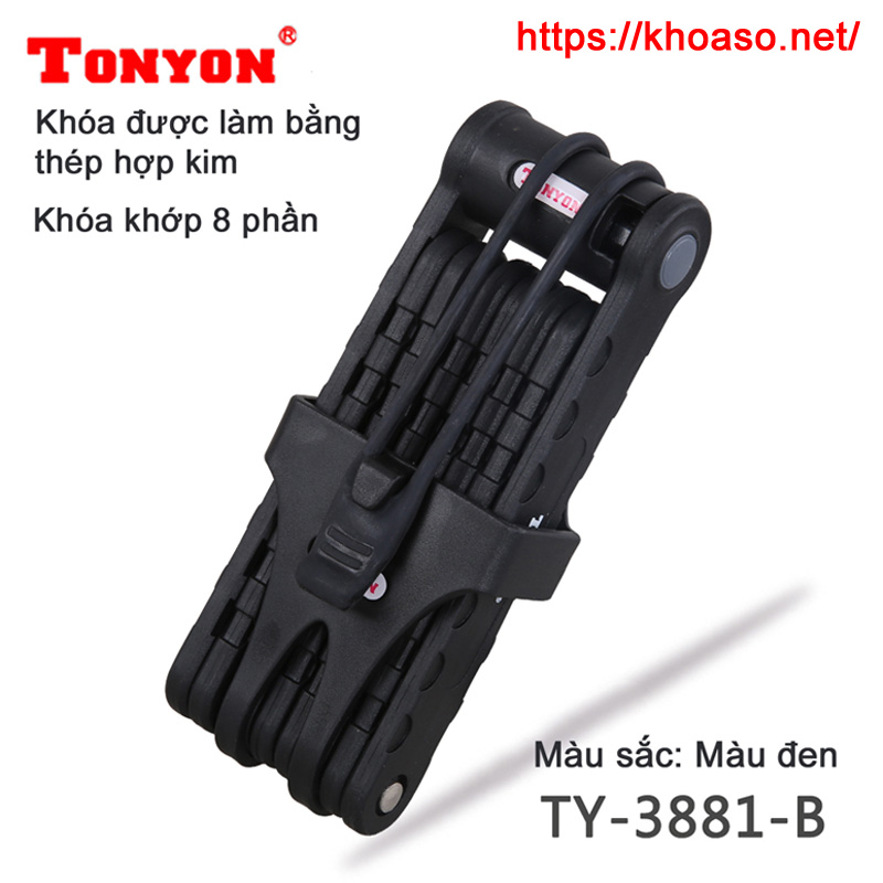 Khóa mật khẩu xe máy TY 3881 – B