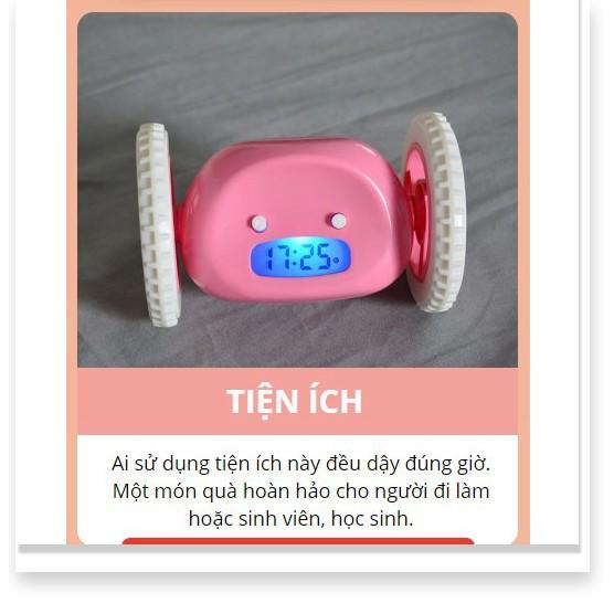 Clocky Alarm- Đồng Hồ Biết Chạy