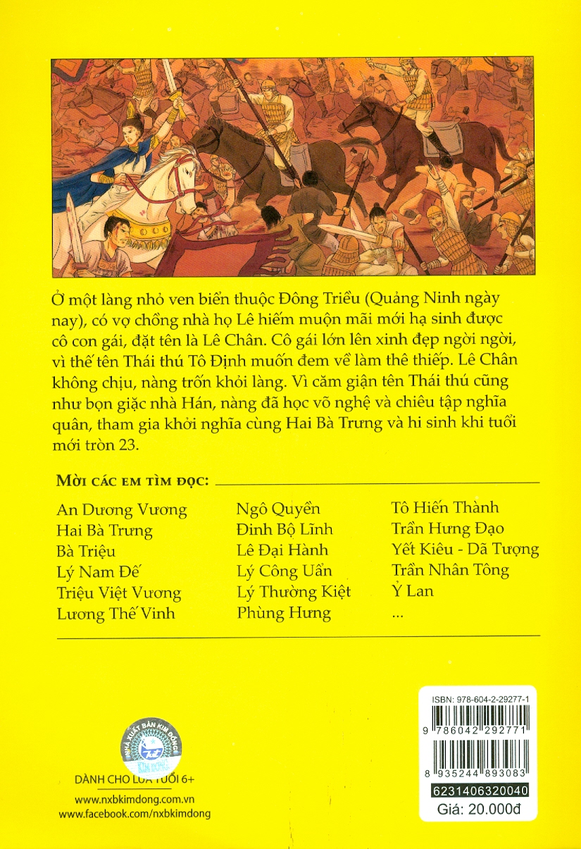 Tranh Truyện Lịch Sử Việt Nam - Lê Chân