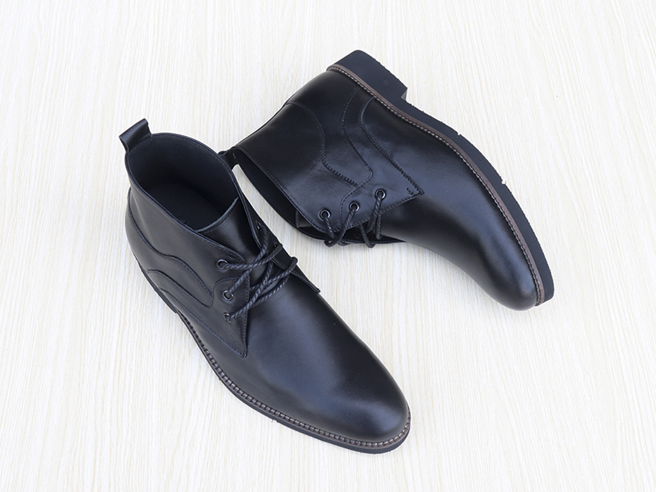 GIÀY TĂNG CHIỀU CAO - GIÀY CAO DÀNH CHO NAM GIỚI T&amp;TRA S1078 BOOTS - CAO 7CM GIÀY ĐỘN NAM CAO VƯỢT TRỘI