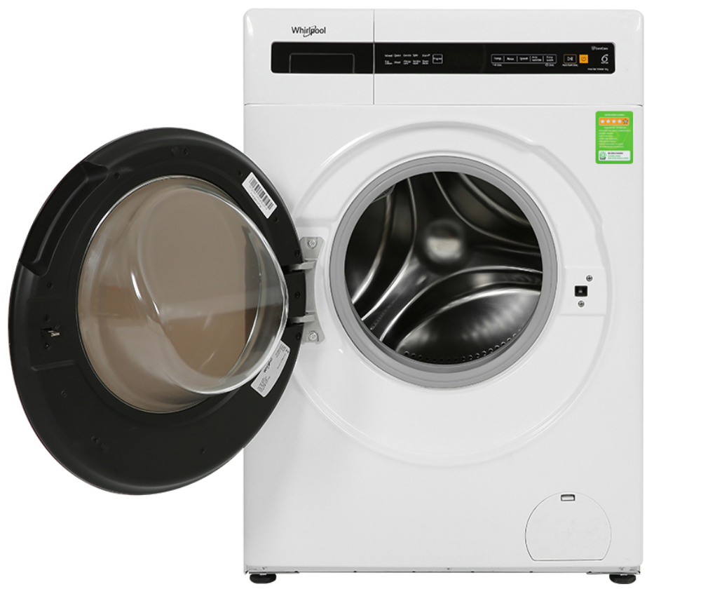 Máy giặt Whirlpool Inverter 10.5 kg FWEB10502FW Mới 2022- Hàng chính hãng( Chỉ giao HCM)