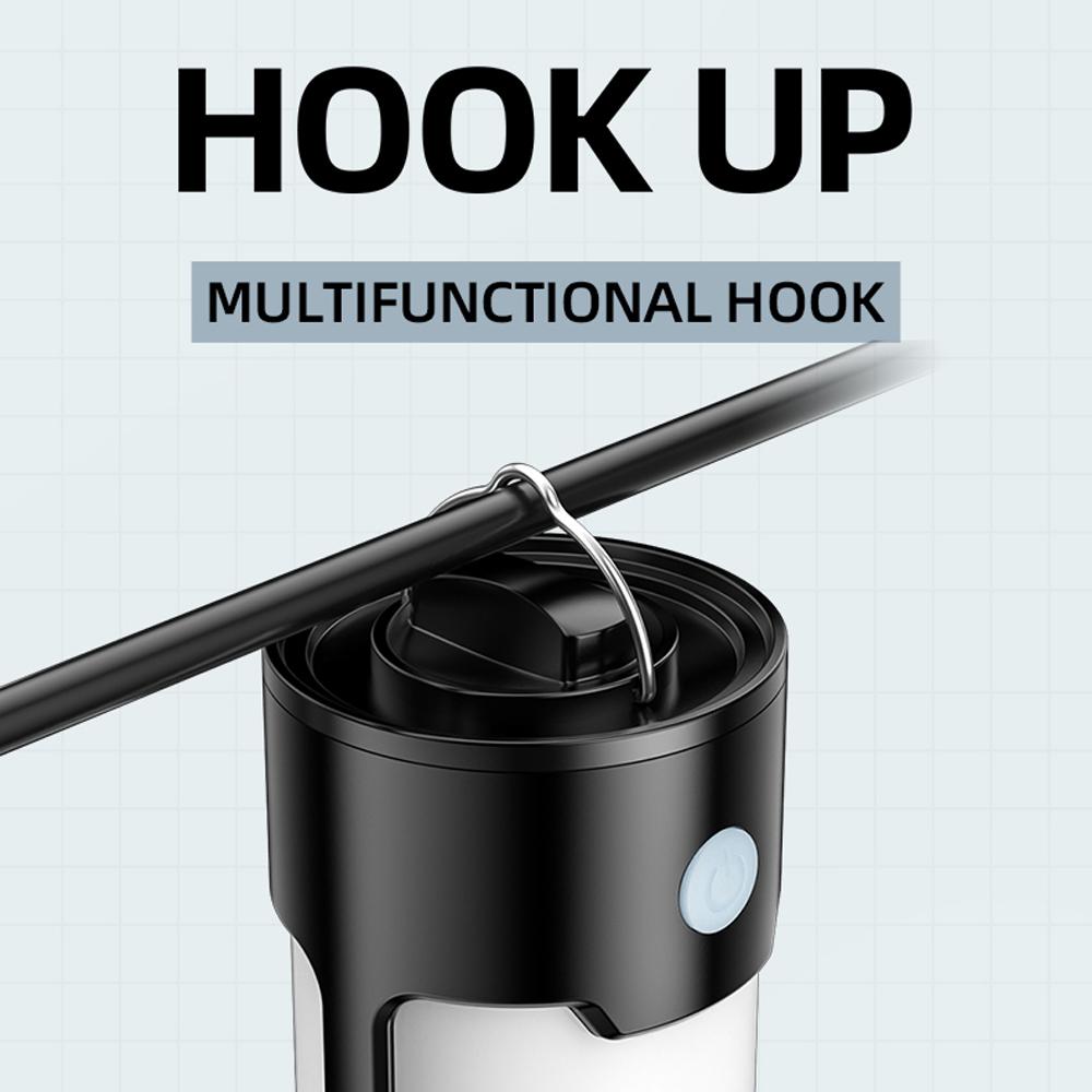 Outdoor Camping Light Portable LED Campsite Lantern Emergency Night Lamp for Camping Hiking Tent Fishing