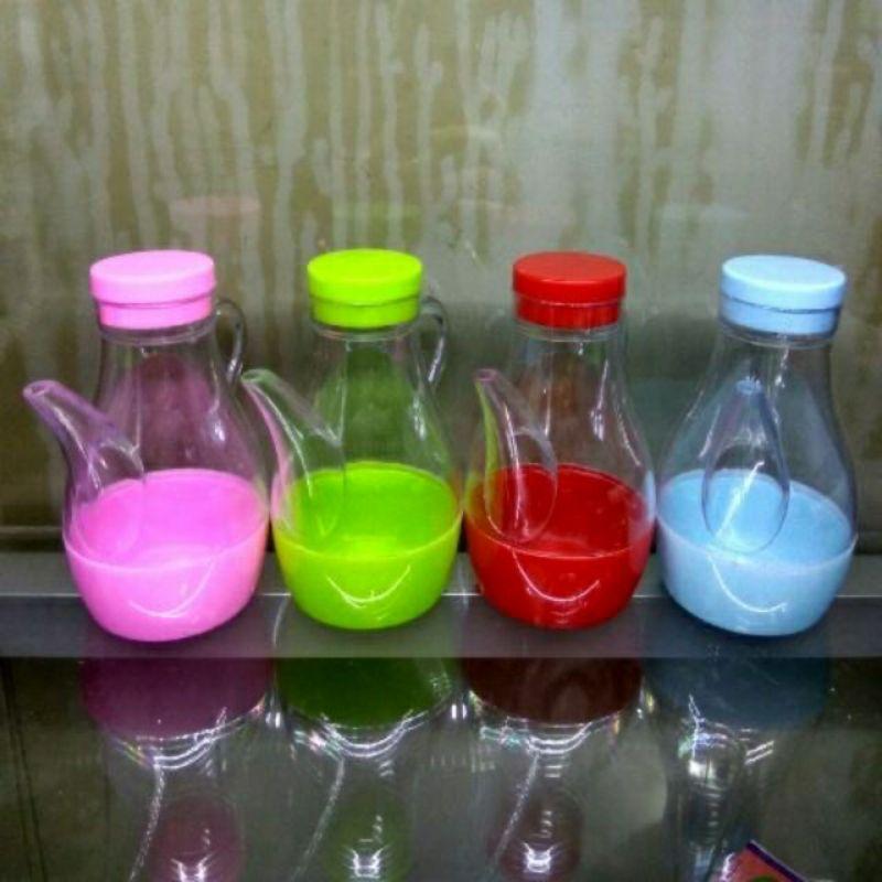 Hủ đựng gia vị 3/4 cái nhựa Châu Hưng - kèm muỗng và khay đựng