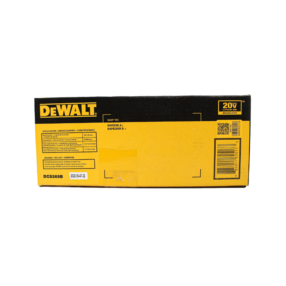 Máy cưa cầm tay 20V max Dewalt DCS369B