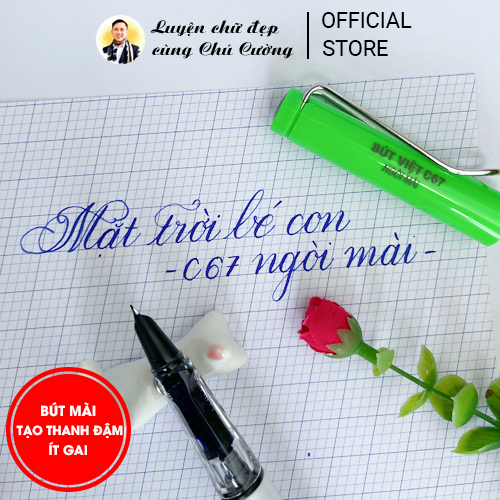Bộ đôi 2 Bút Việt C67 Cho Bé Luyện Nét Thanh Đậm