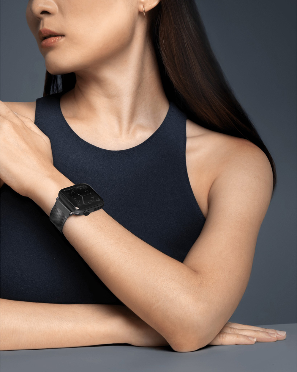 Dây Đeo UNIQ DANTE PRO Cho Apple Watch Đủ Size Chế Tạo Chuyên Nghiệp Từ Thép Không Gỉ 304 Lưới Milan Thể Hiện Tinh Tế Hàng Chính Hãng