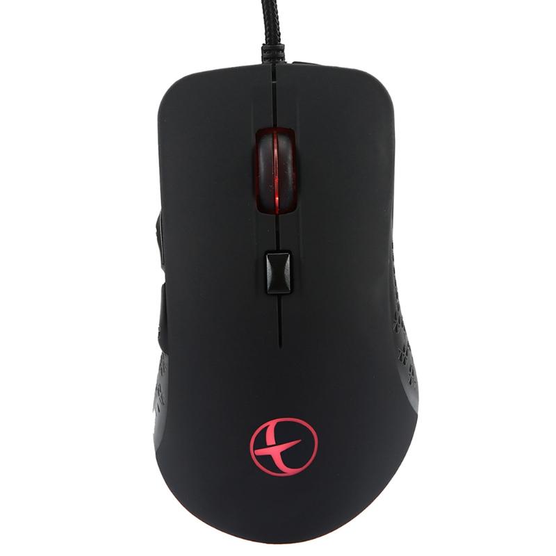 2400 DPI Làm Nóng Ấm Tay USB Chuột Chơi Game Có Dây Dành Cho Máy Tính Xách Tay Máy Tính 1XCB