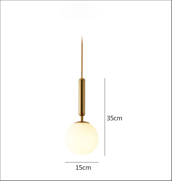 Đèn thả TEXCO kiểu dáng sang trọng, hiện đại - kèm bóng LED chuyên dụng.