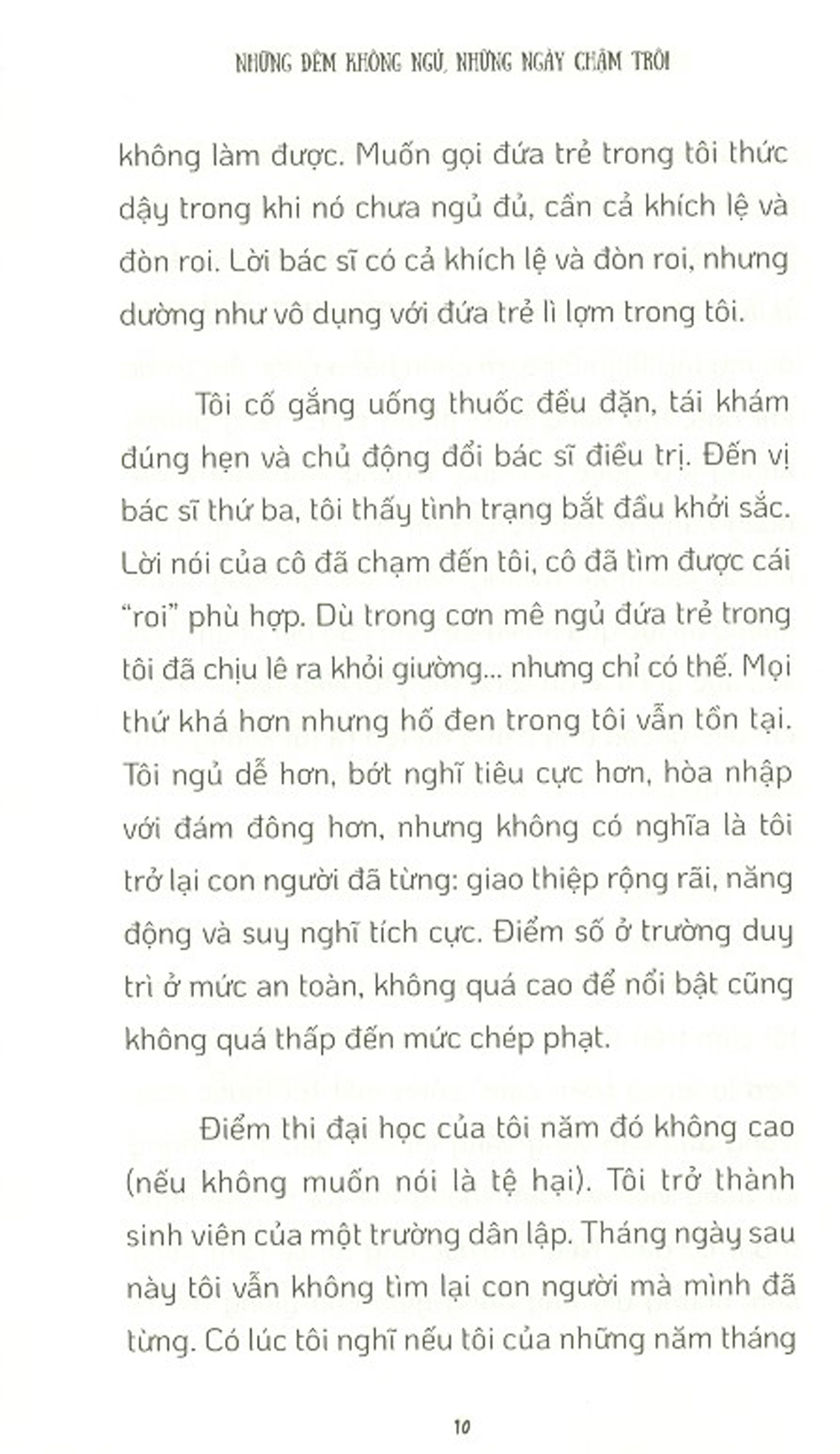 Những Đêm Không Ngủ Những Ngày Chậm Trôi