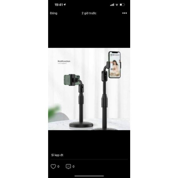 [Hàng Loại 1] Giá Đỡ Cho Điện Thoại livestream xem video Ổn Định Xoay 360 Độ dùng để Quay Phim Ghi Hình (HH18)