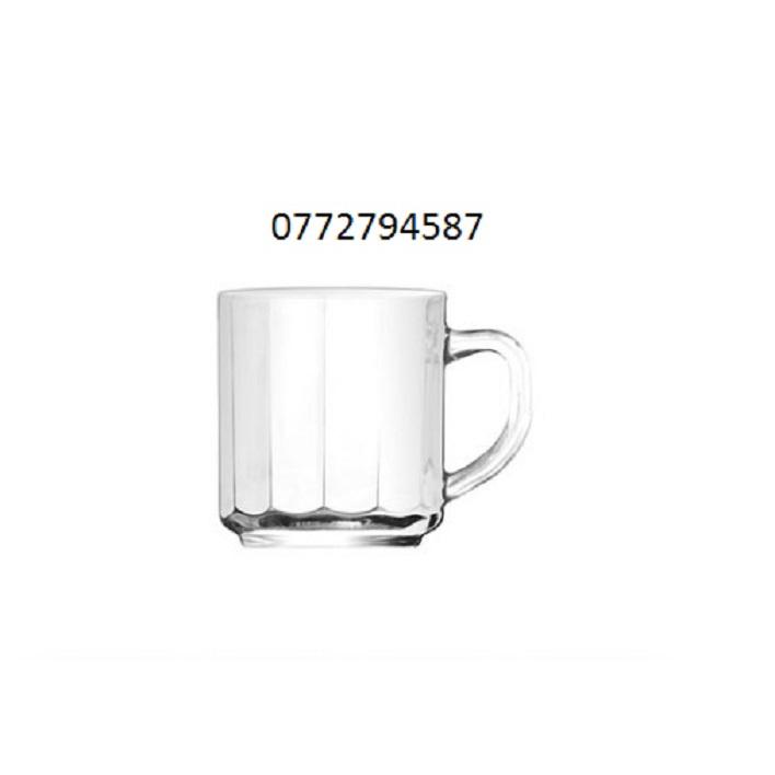 Tách Trà Sọc Có Quai Union Stack Tea Cup 295ml | Thủy Tinh Cao Cấp , Nhập Khẩu Thái Lan