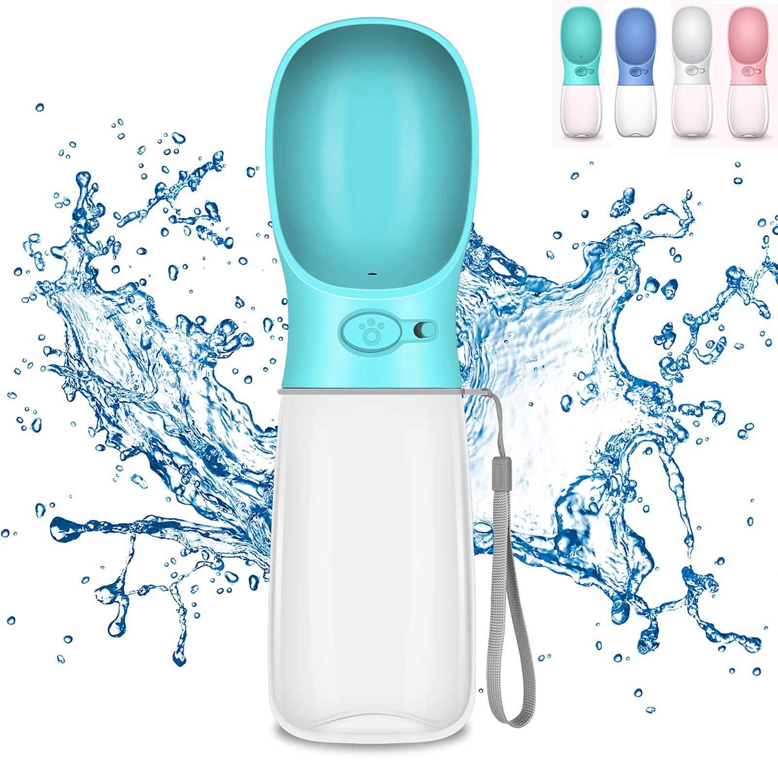 Chai nước cho chó, 550ml bầu cho chó đi dạo, nhà phân phối nước máy tính xách tay cho chó và mèo, cho vật nuôi ngoài trời, đi bộ đường dài, chuyến đi, cắm trại