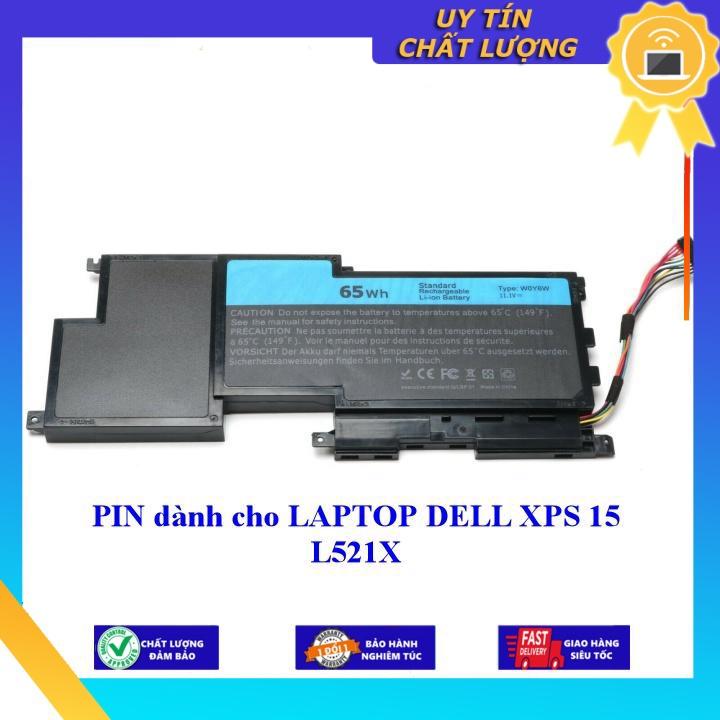 PIN dùng cho LAPTOP DELL XPS 15 L521X - Hàng Nhập Khẩu New Seal