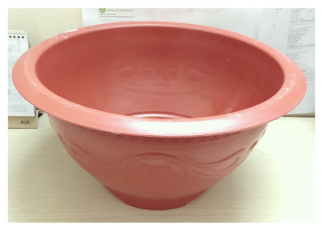 2 Chậu Nhựa Trồng Hoa, Cây Cảnh PLT 480