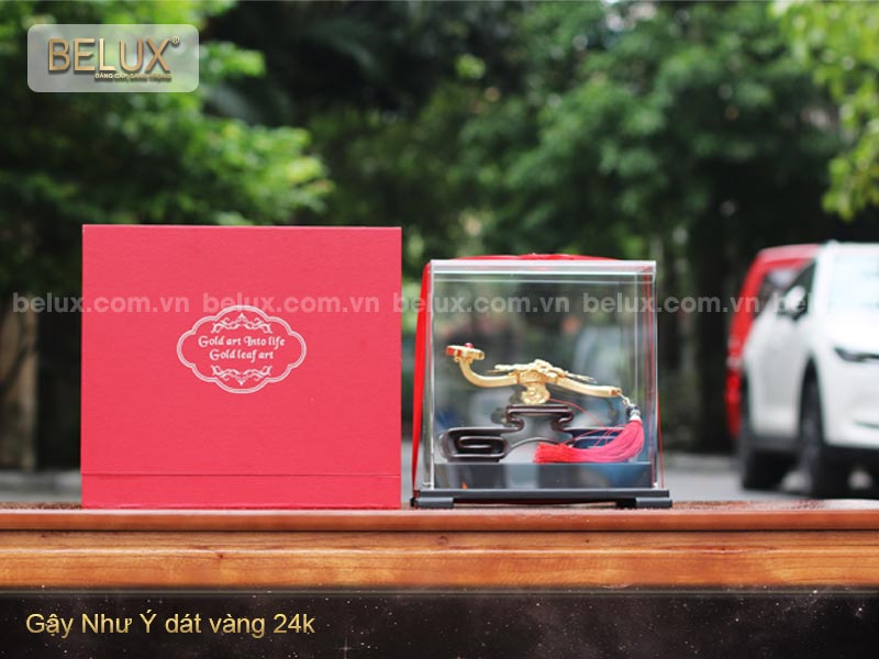 Tượng như ý dát vàng 24k