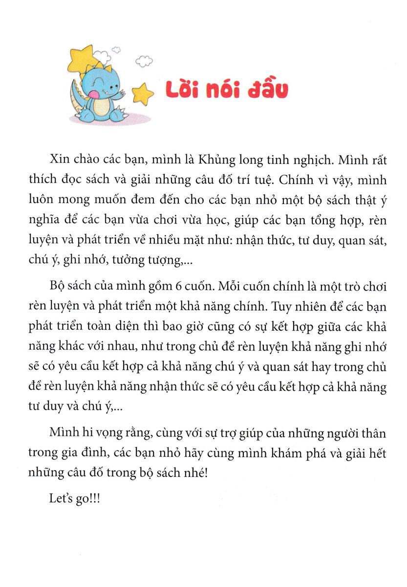 Khủng Long Tinh Nghịch - Sân Chơi Trí Tuệ - Giúp Bé Phát Triển Khả Năng Ghi Nhớ