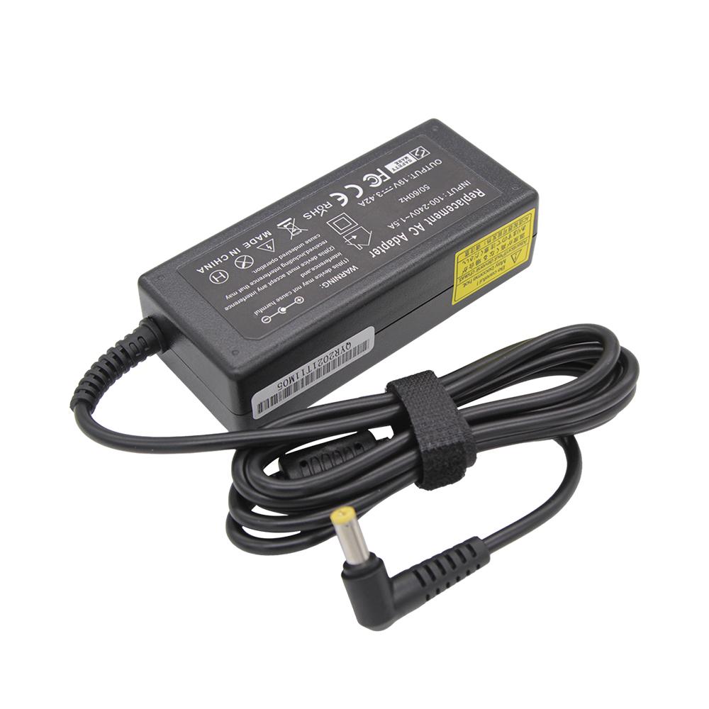 Adapter Sạc Laptop AC 19V 3.42A 65W 5.5*1.7mm Cho Acer Aspire 5315 5630 5735 5920 5535 5738 6920 6530G 7739Z Nguồn điện Màu sắc: với phích cắm EU