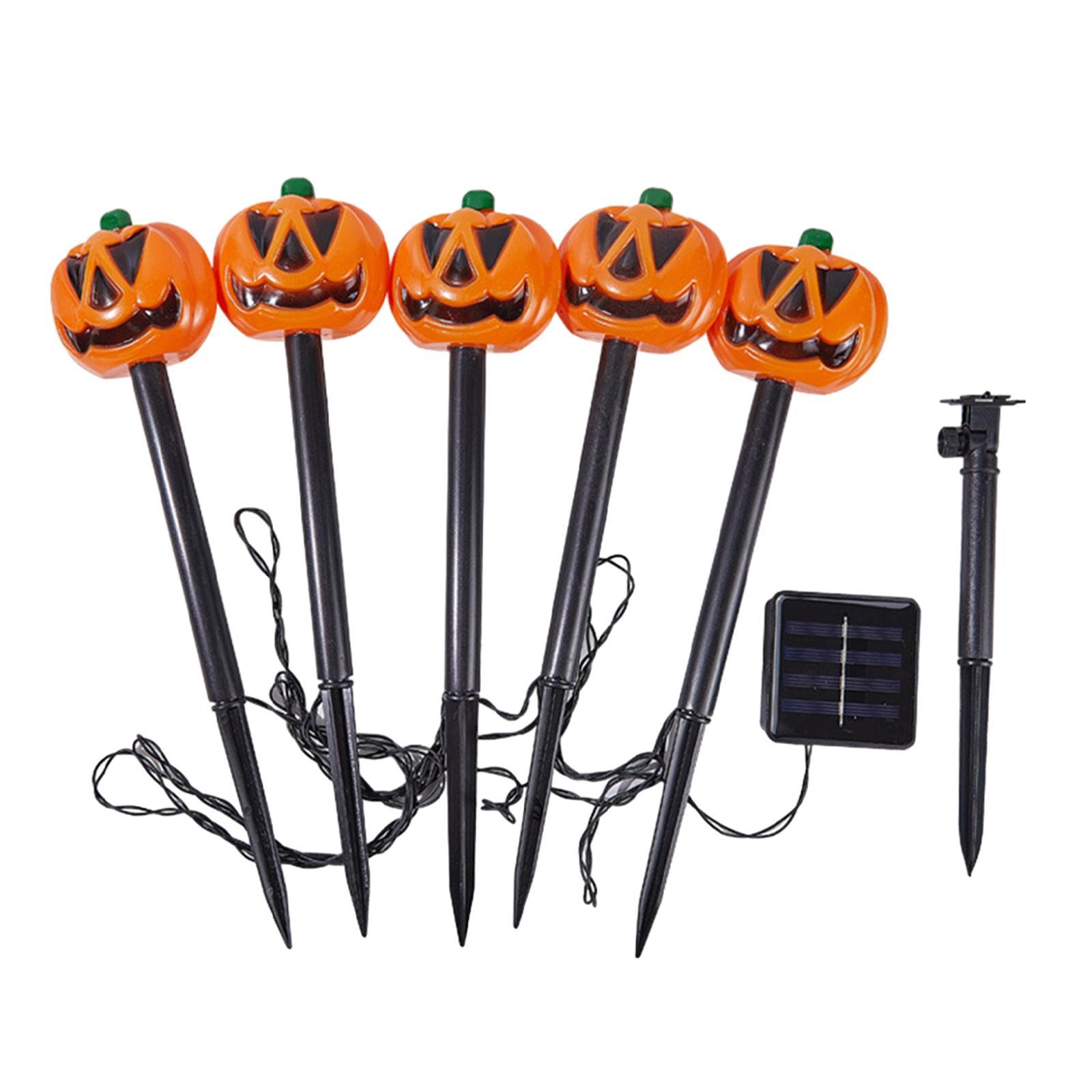 Solar Path Lights Outdoor Waterproof Halloween Decorations Outside Garden Lights Pathway for Garden Yard Landscape Patio Path