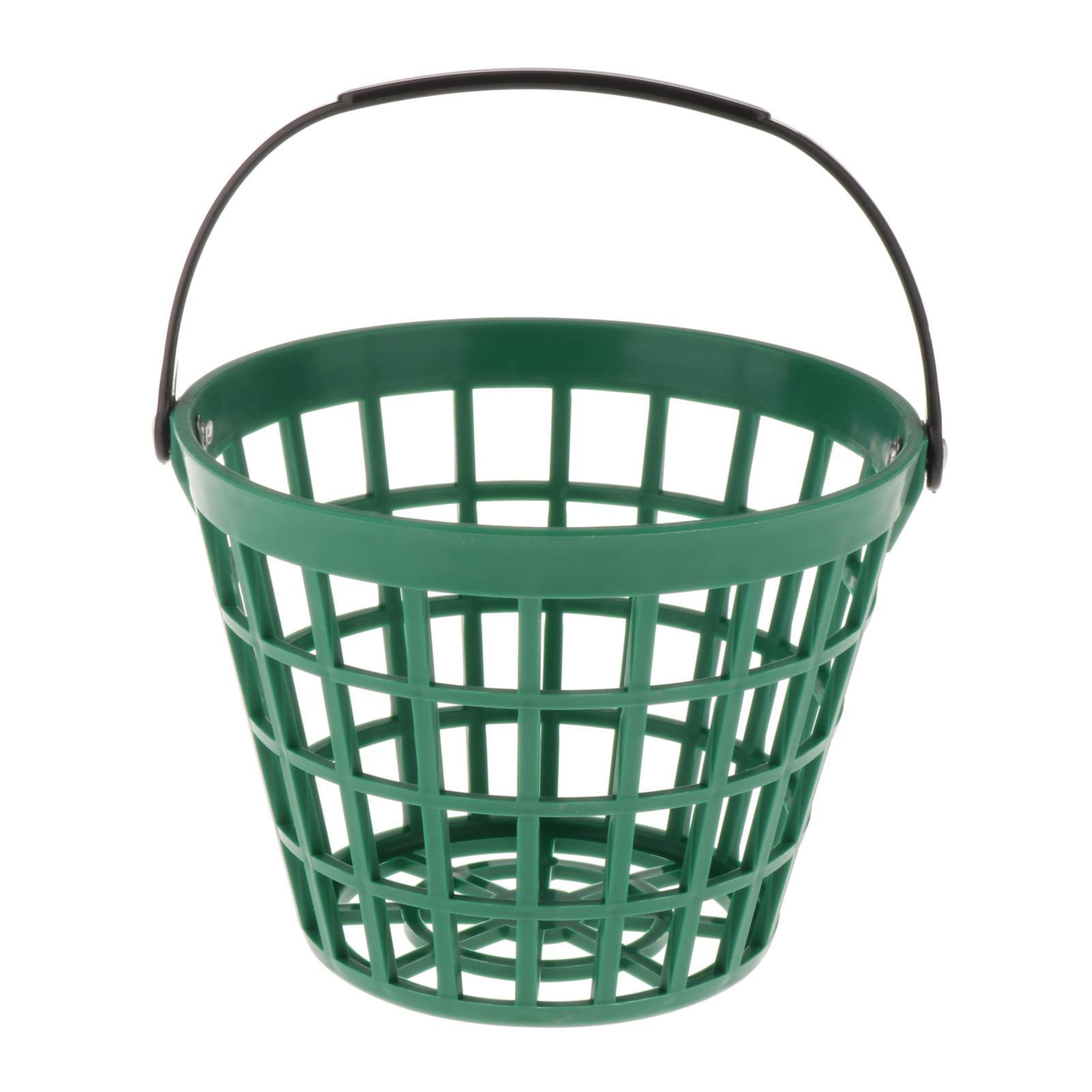 Ball Basket Golf Range Bucket Storage Organizer Holds 25 Balls
