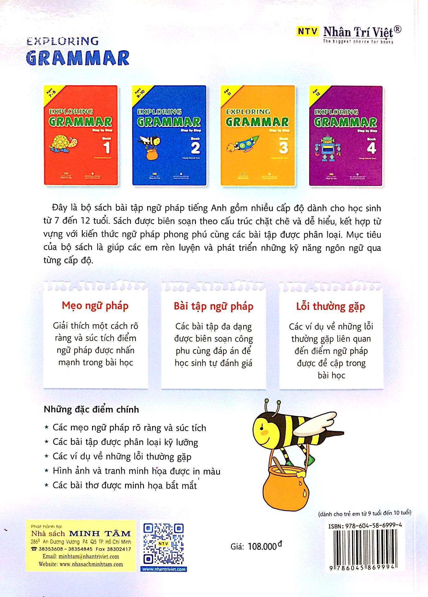 Exploring Grammar: Step By Step - Book 2 (Age 9 – 10)