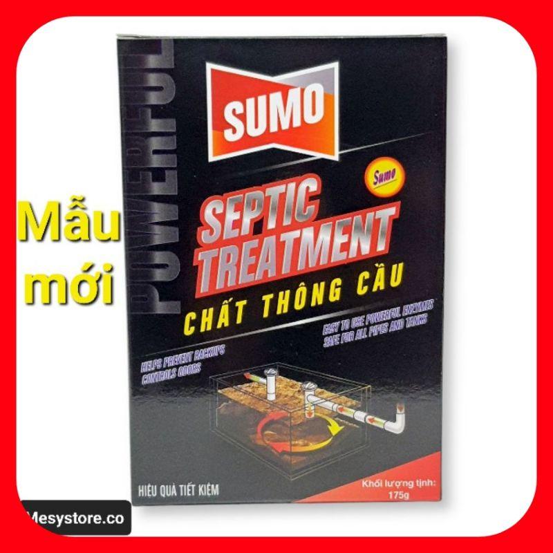 Bột Thông Cầu Sumo Hiệu quả Tiết Kiệm 175G Chống Tắc Nghẽn Toilet