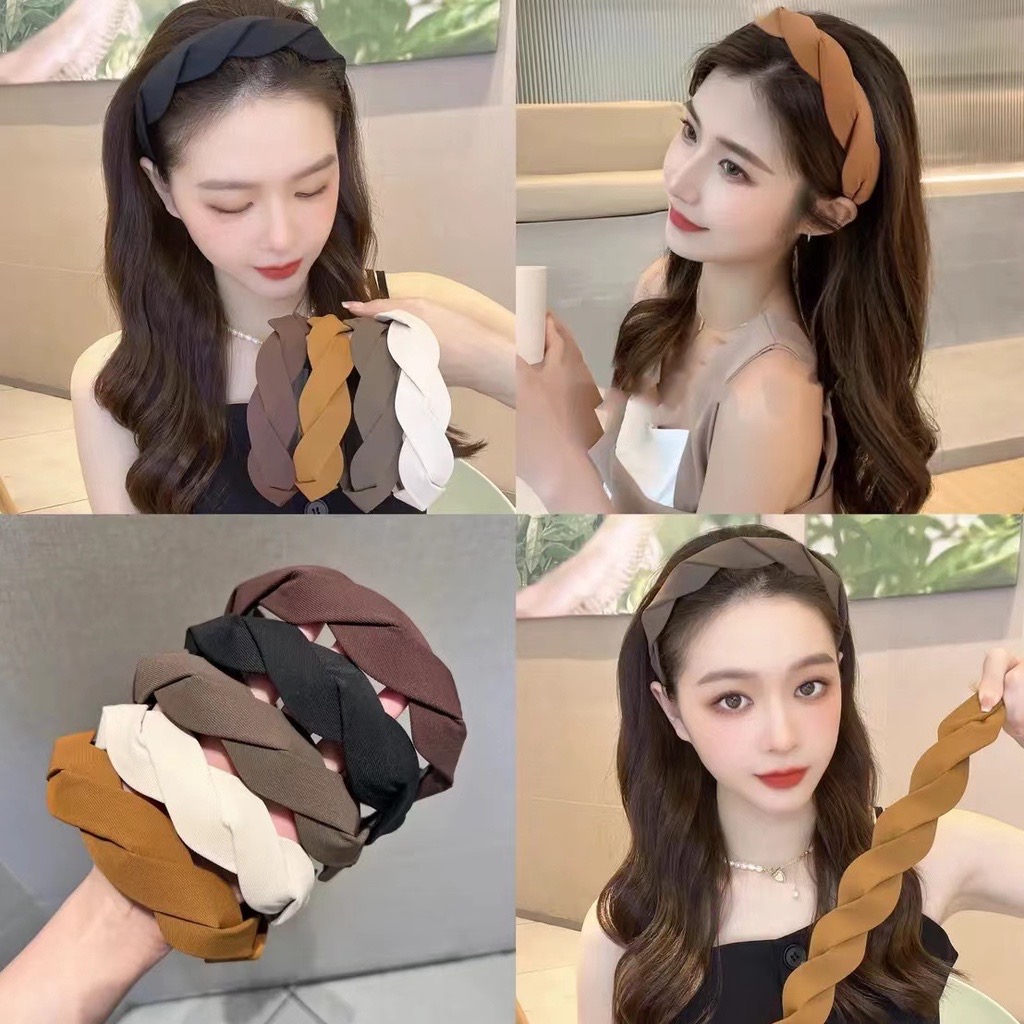 Cài tóc kiểu xoắn phong cách thời trang cho nữ