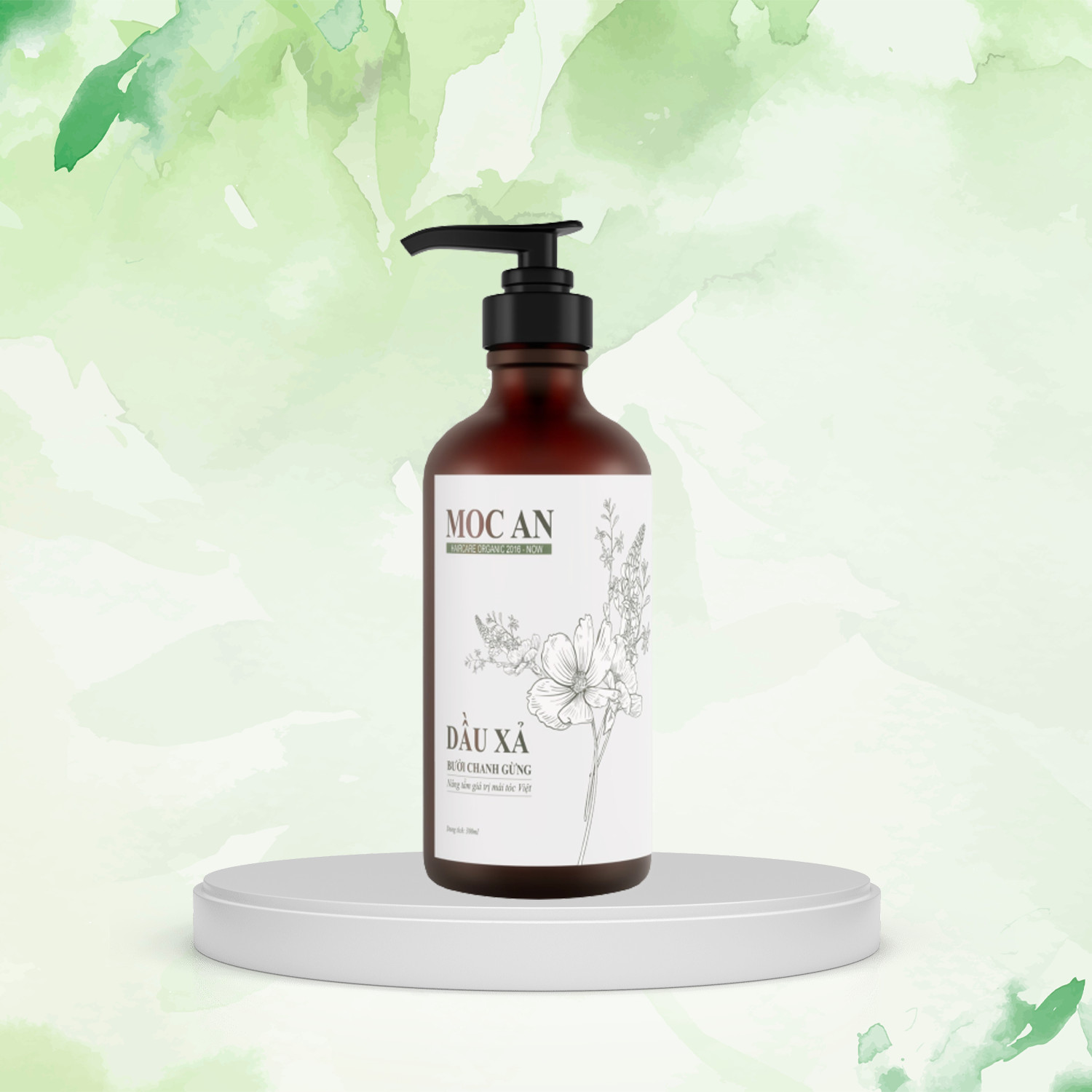 Dầu Xả Chanh Gừng Mộc Ân Haircare