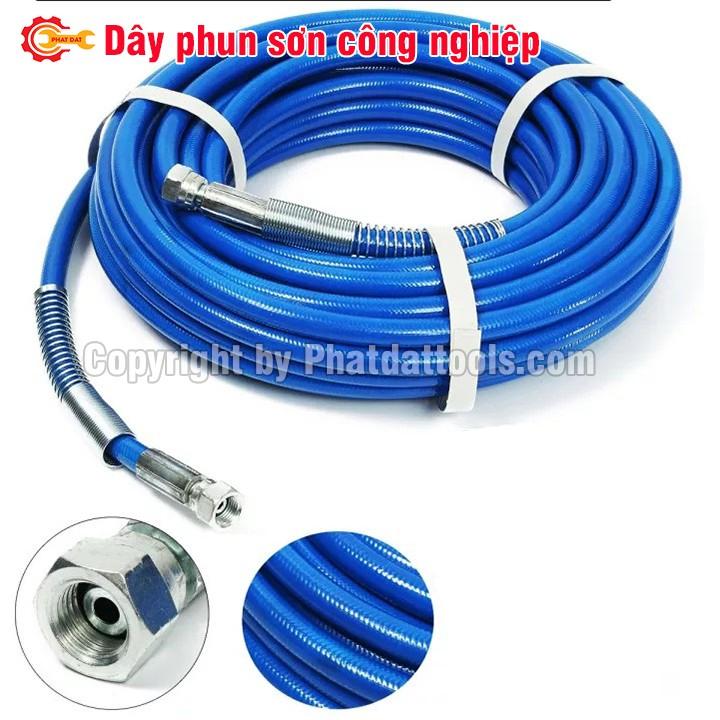 Dây phun sơn cho máy phun sơn công nghiệp áp lực cao-Chiều dài 10-20m tùy chọn