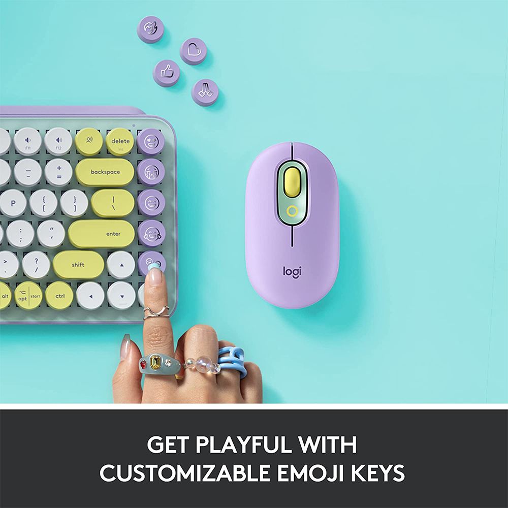 Bàn phím cơ Logitech POP KEYS Wireless - hàng chính hãng