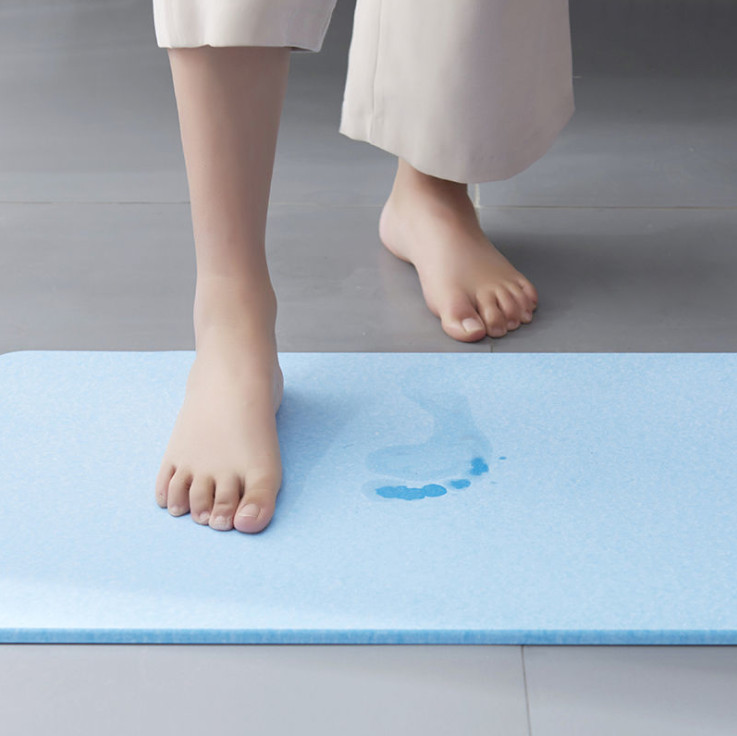 Thảm đá Nhật Bản siêu thấm nhà tắm chống trơn trượt, an toàn cho người già, trẻ em và phụ nữ mang thai