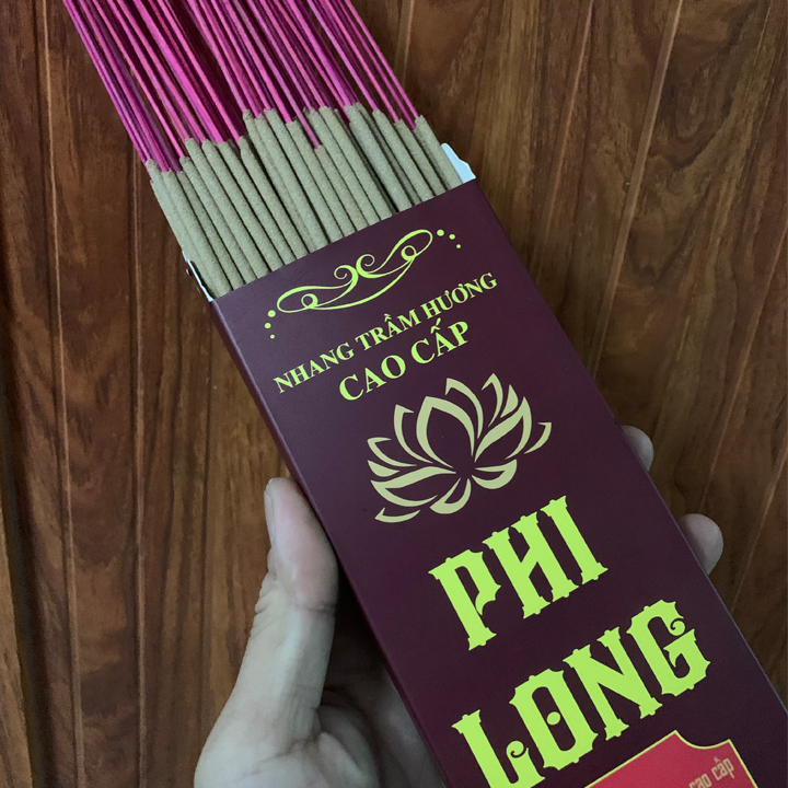 Nhang trầm hương thiên nhiên Phi long - 40cm