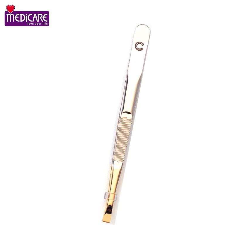 0073864 Nhíp bằng Basicare hai màu 1004 8.5cm