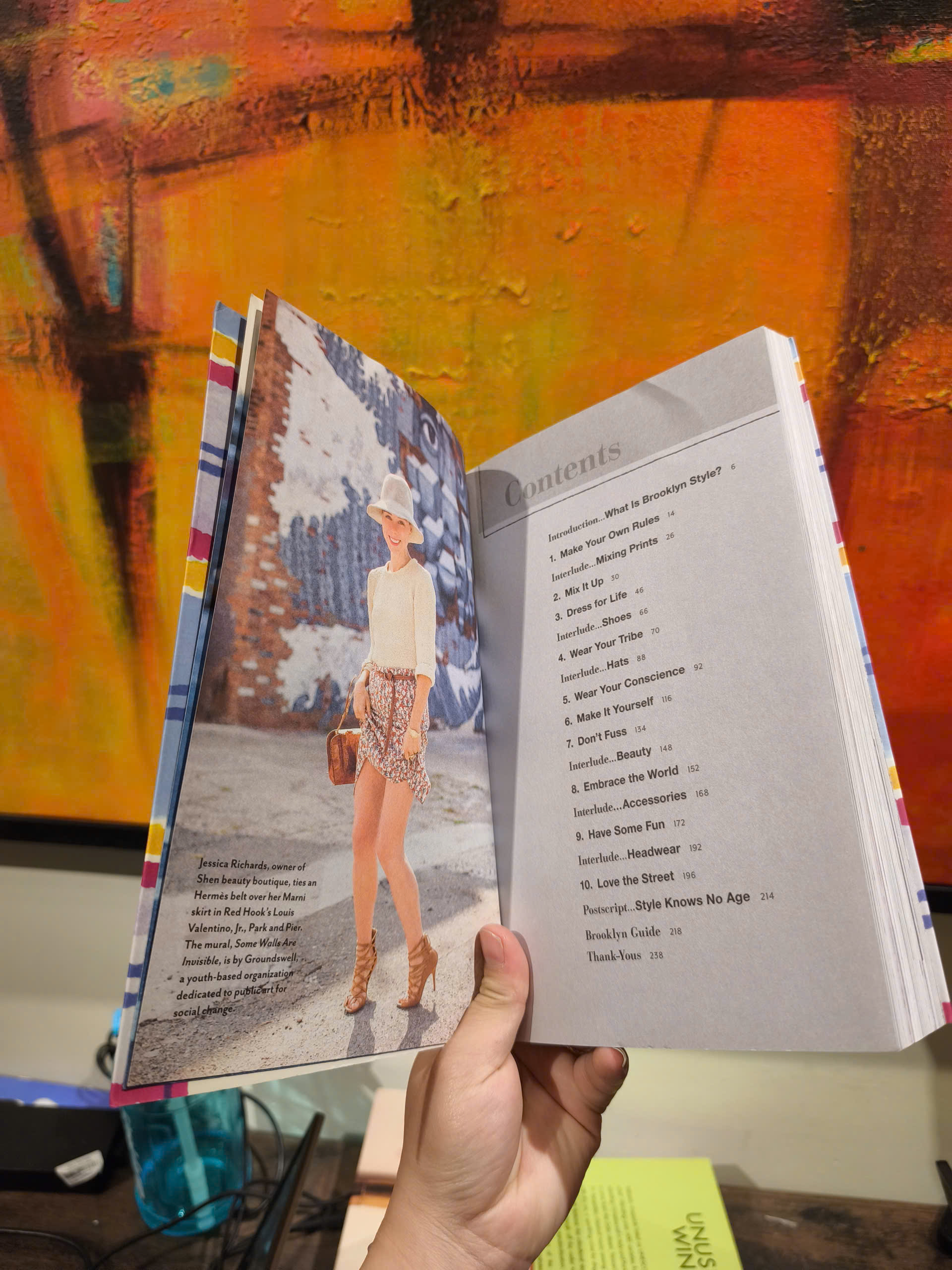 Sách - Brooklyn Street Style: The No-Rules Guide to Fashion by Anya Sacharow