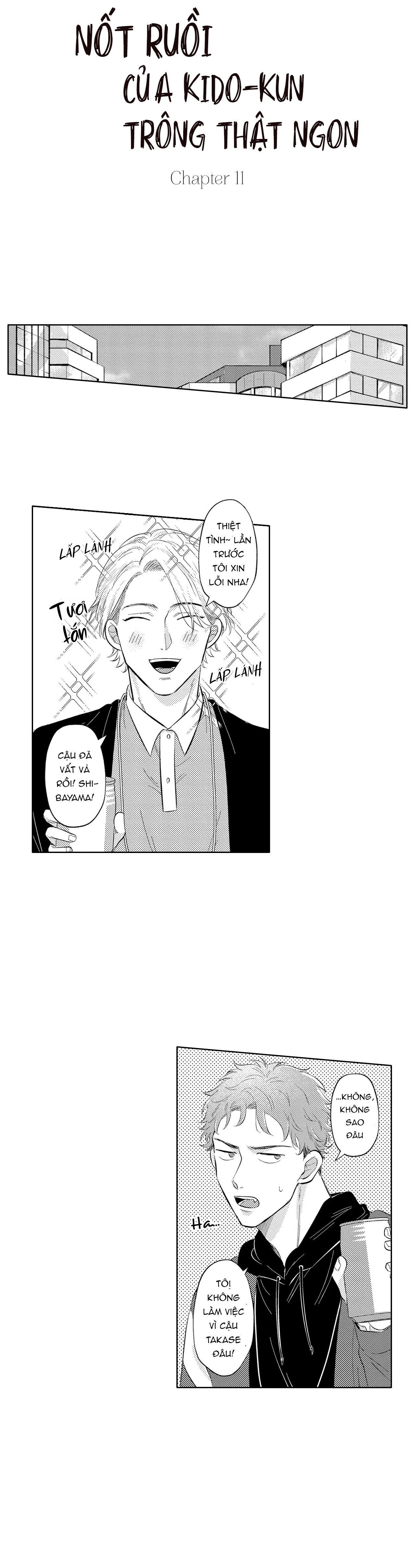 nốt ruồi của kido-kun trông thật ngon chapter 11 1