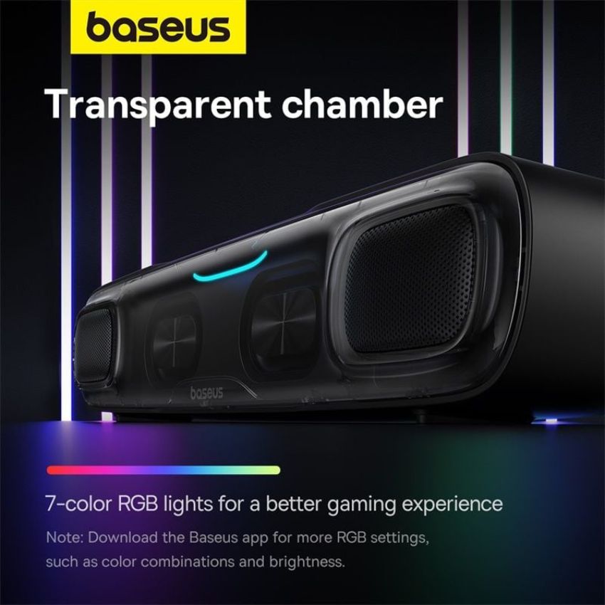 Loa Baseus AeQur DS10 Mini Soundbar A20054402111-00 bluetooth không dây - Hàng Chính Hãng
