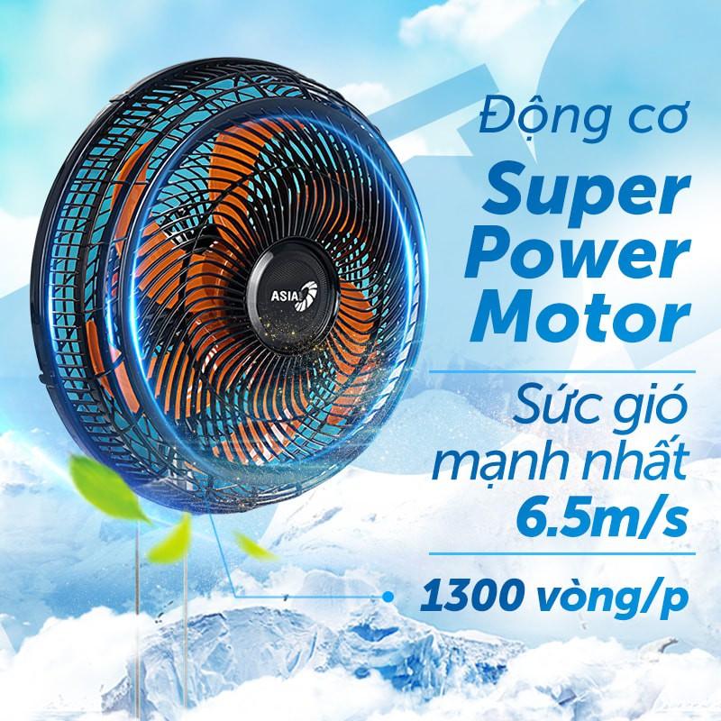 (ASIA) Quạt treo Asia TURBO 6 cánh 80w - bán công nghiệp - Hàng chính hãng