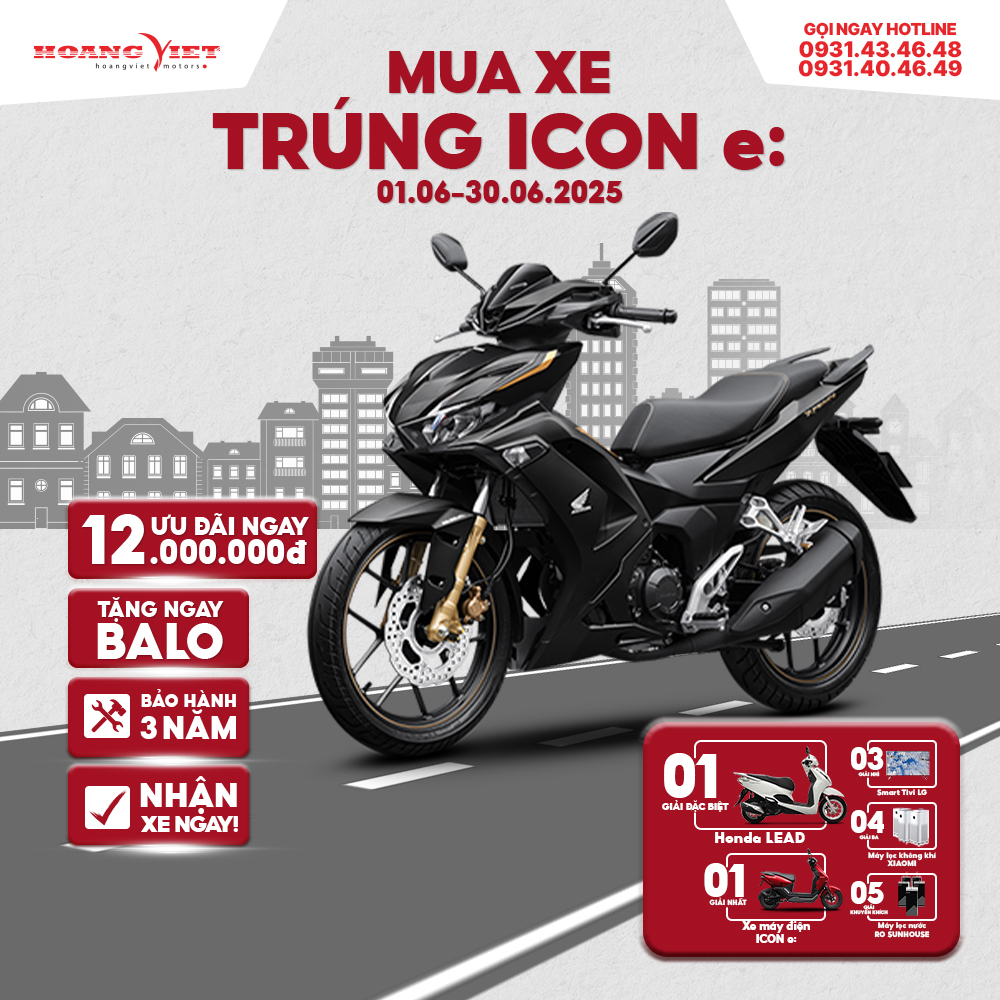 Xe Máy Honda WINNER X 2024 - Phiên Bản Đặc Biệt
