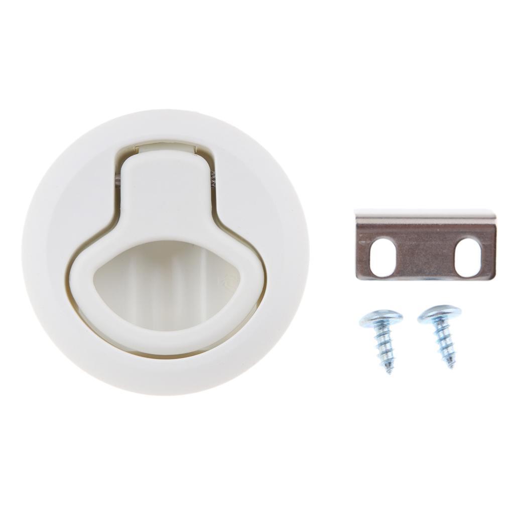 Spring Loaded Locker Latch Flush Lift Handle for Boat Yacht Marine
