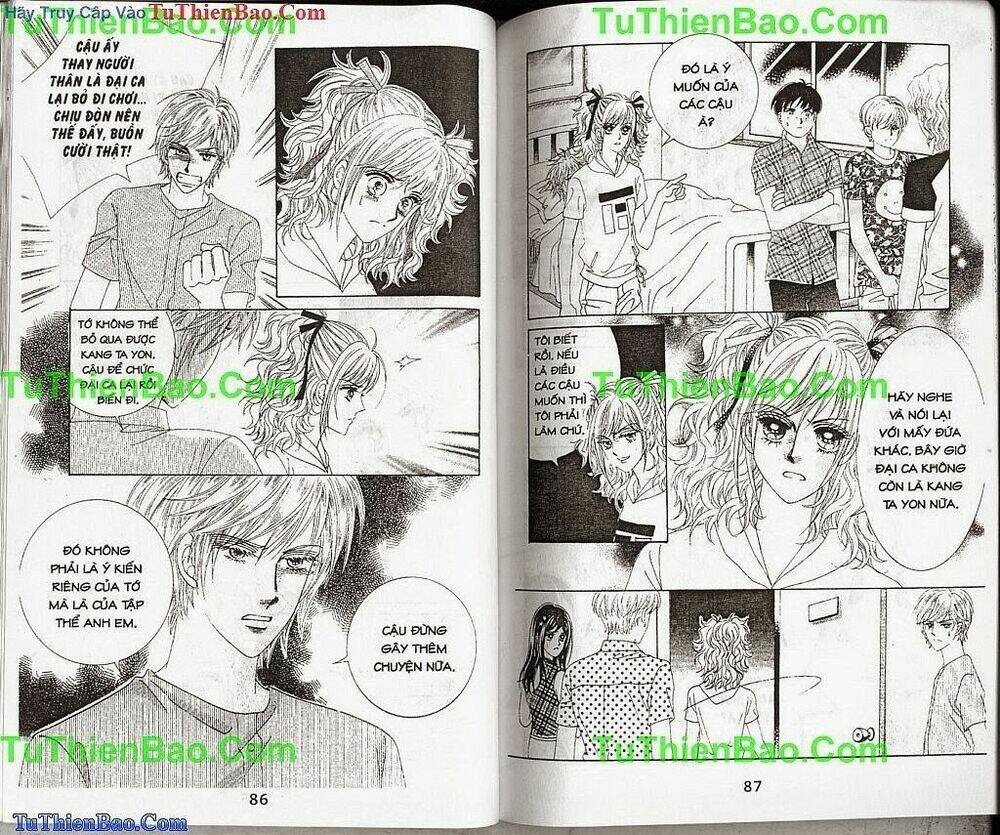 tiểu tử quậy bản đẹp - become habituated to kiss chapter 13 45