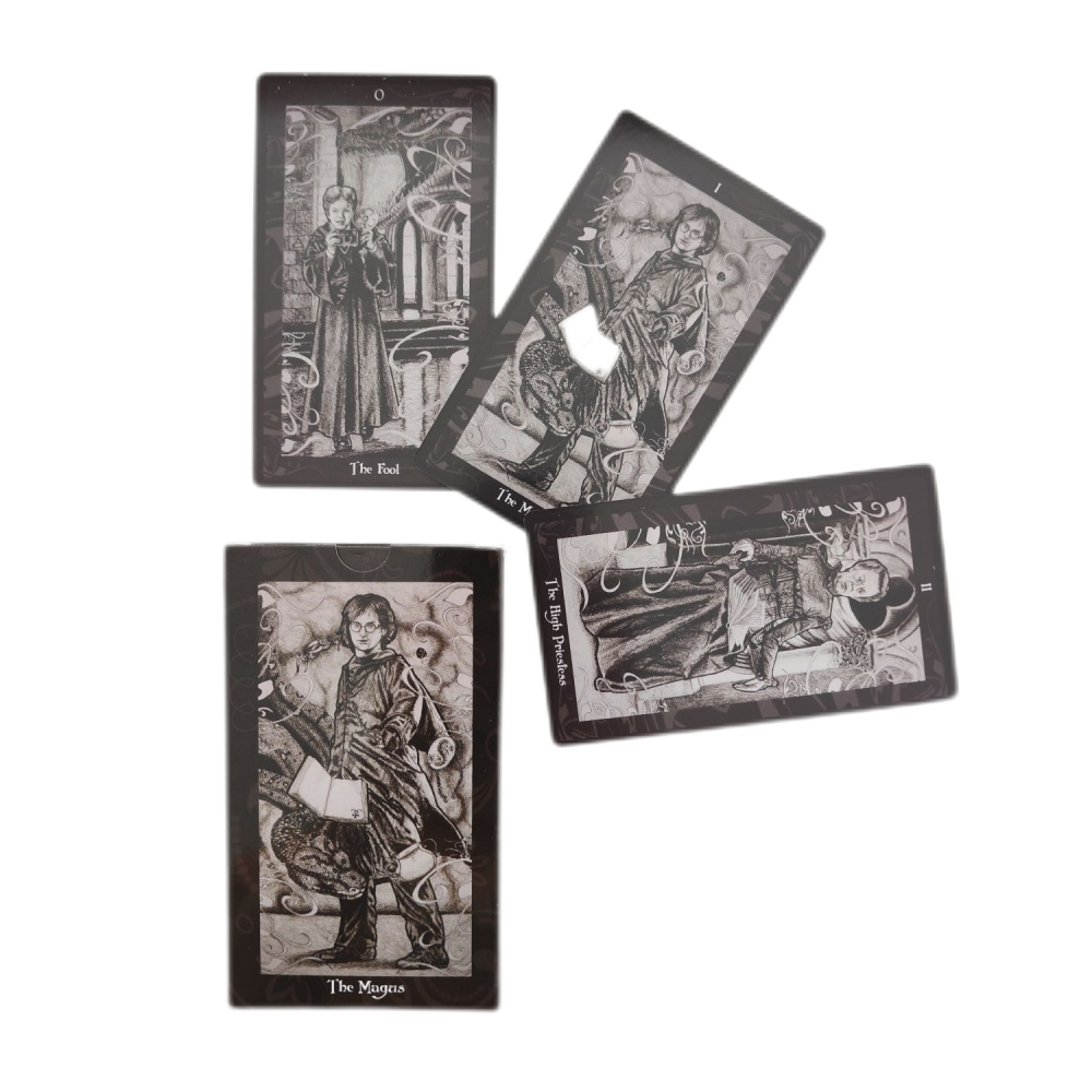 [Size Gốc] Bộ Bài Hp Tarot - The Magus 78 Lá Bài 7x12 Cm Tặng Đá Thanh Tẩy