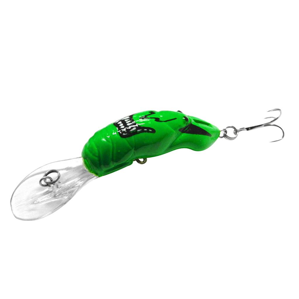 3D Hard Plastic Crankbait 8.5cm/8.2g Minnow Fishing Lure Hook Baits